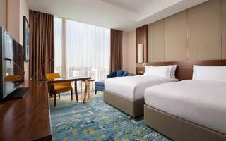 Отель Hilton Astana Нур-Султан Двухместный номер Делюкс с 2 отдельными кроватями и красивым видом-4